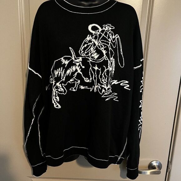 NEW Women's Ryon Roper Reversible Sweater Top - Picture 6 of 15